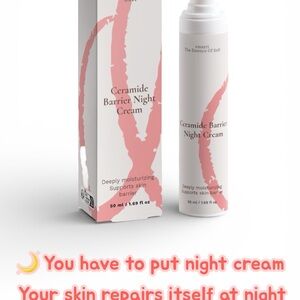 Ceramide Barrier Night Cream - White